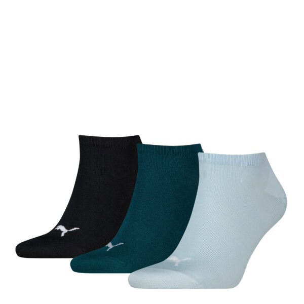 PUMA Sneakersokken Unisex 3-Pack Emerald Ice / Fresh Water