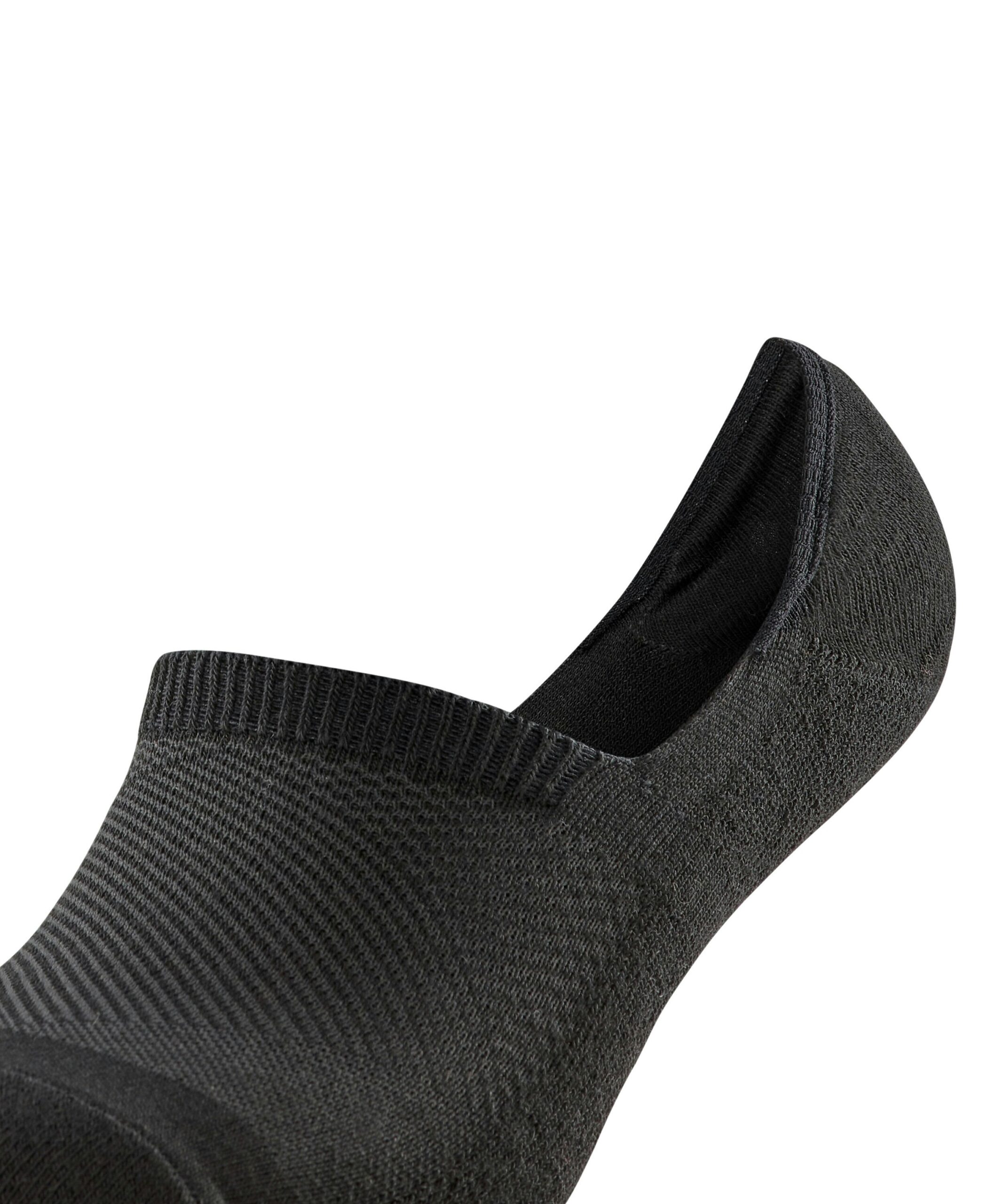 Burlington Dames Footies High Cut Athleisure Zwart - Afbeelding 6
