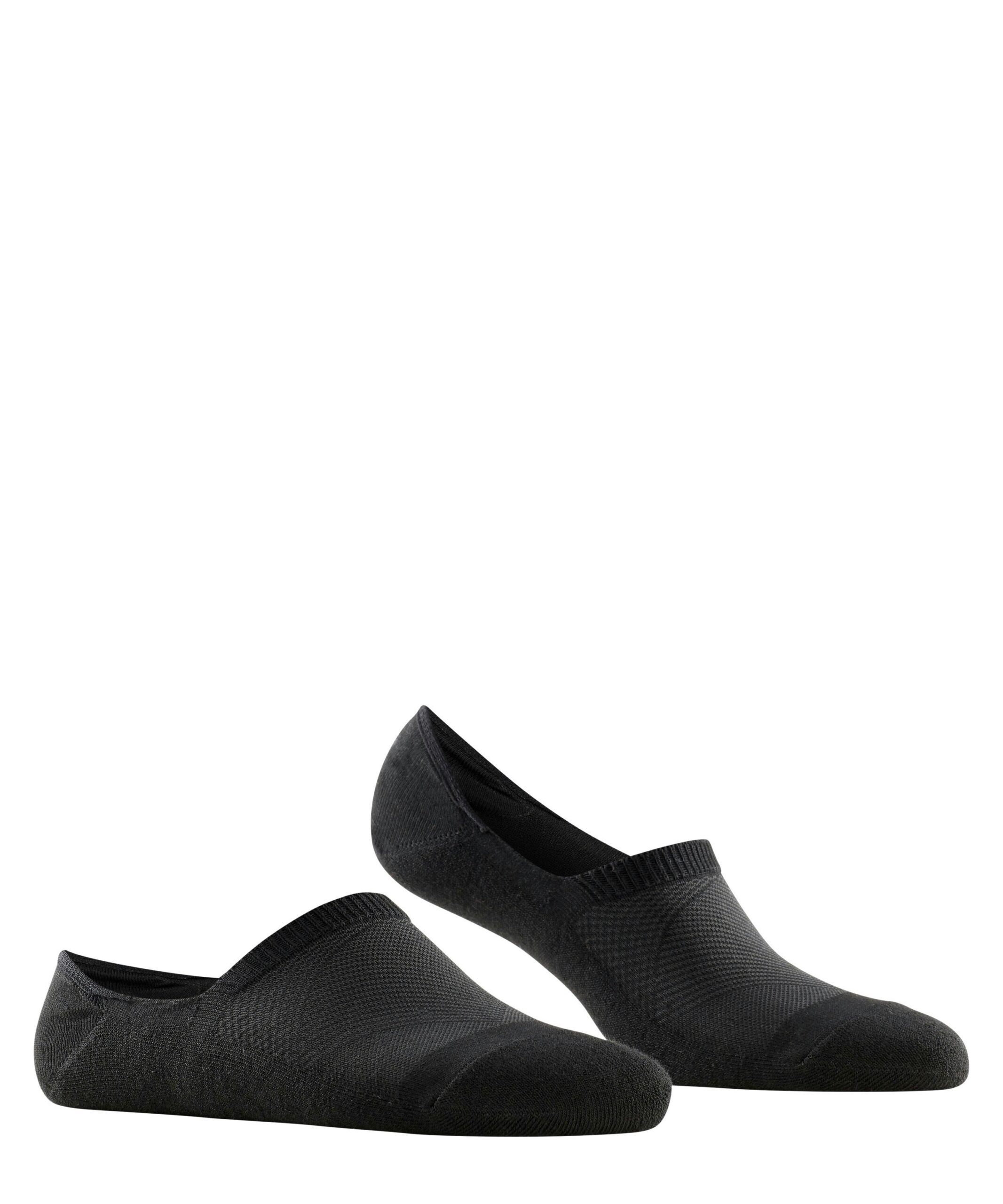 Burlington Dames Footies High Cut Athleisure Zwart - Afbeelding 3